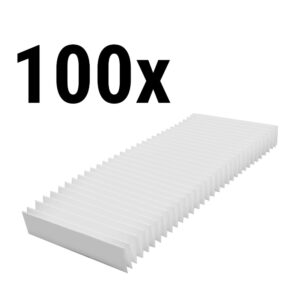 (100 kusů) filtr pevných částic pro zařízení na filtrování oleje na smažení FOFTO60 & FOFTO100