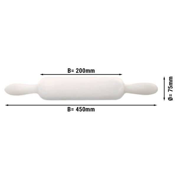 Váleček - 75x450mm - oválný
