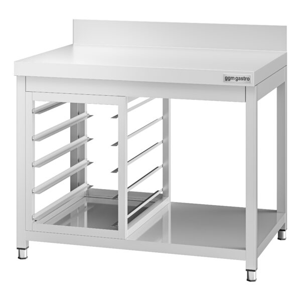 Modul spodní konstrukce s 5 drážkami - 450x660 mm - GN & EN - pro pracovní stoly série ATK hloubka 700 mm - Image 3