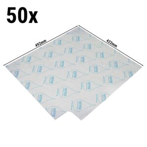 (50 kusů) celulózový filtr pro vakuový filtrační systém VITO | XS, XM a XL
