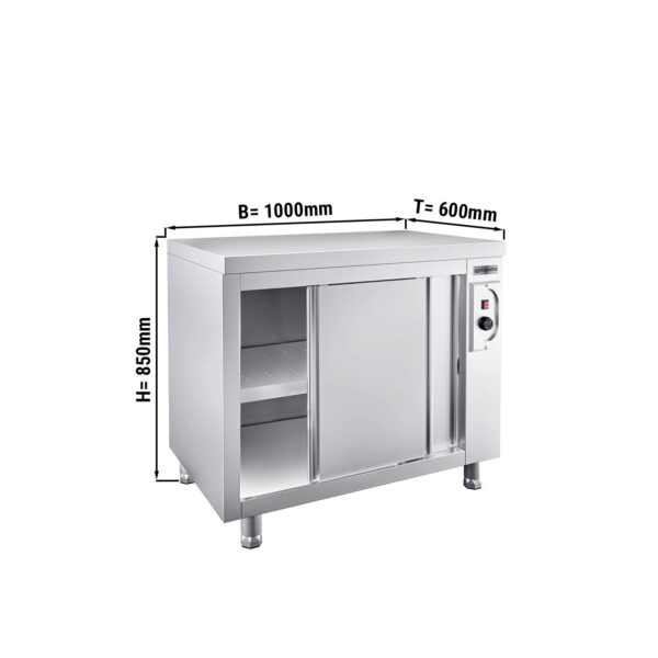 Topná skříň PREMIUM - 1000x600mm