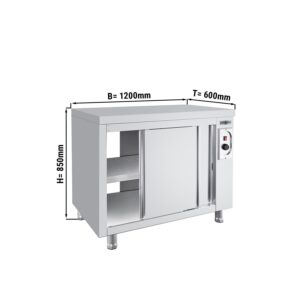 Ohřívací skříň ECO - 1200x600mm - s poklopem