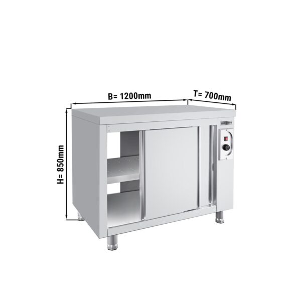 Ohřívací skříň ECO - 1200x700mm - s poklopem