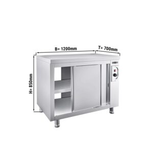 Ohřívací skříň PREMIUM - 1200x700mm - s poklopem