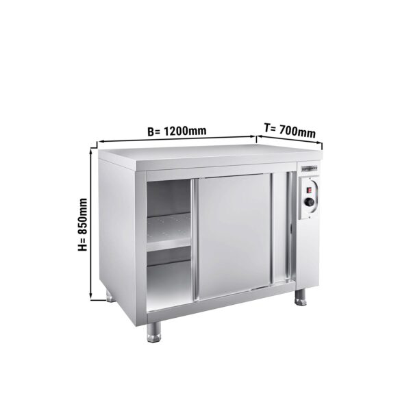 Topná skříň PREMIUM - 1200x700mm