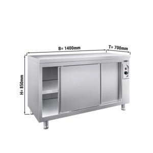 Topná skříň PREMIUM - 1400x700mm
