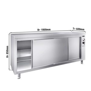 Topná skříň PREMIUM - 1800x600mm