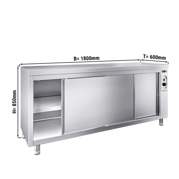Topná skříň PREMIUM - 1800x600mm
