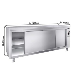 Topná skříň PREMIUM - 2000x600mm