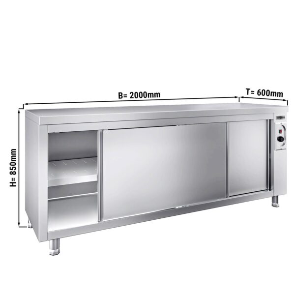 Topná skříň PREMIUM - 2000x600mm
