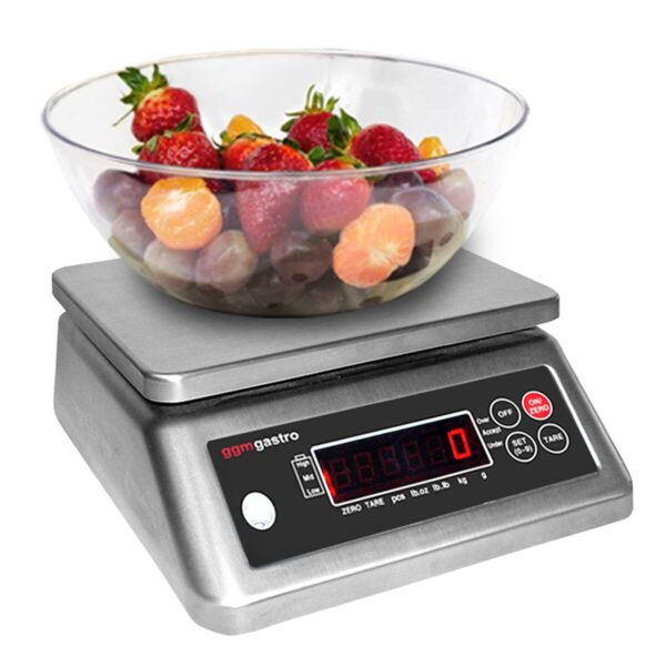 Digitální kuchyňská váha do 6 kg - stupnice: 0,5 gramu - Image 2