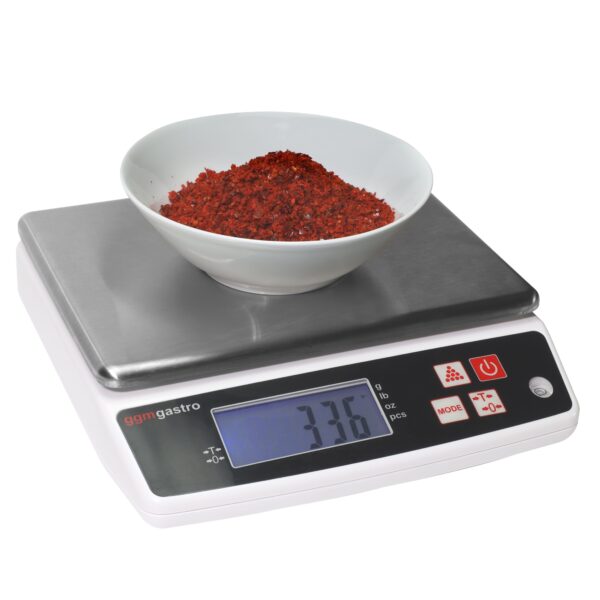 Digitální kuchyňská váha do 5 kg - stupnice: 0,5 gramu - Image 3