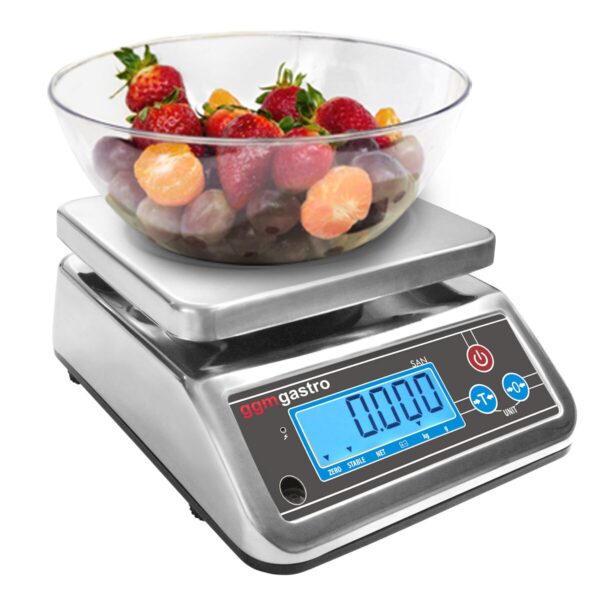 Digitální kuchyňská váha do 6 kg - stupnice: 2 gramy - Image 2
