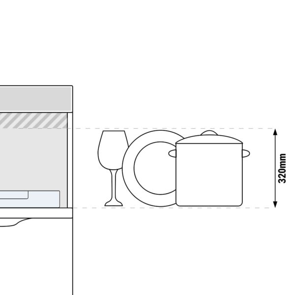 Dvouplášťová myčka nádobí - digitální - 3,9 kW - s čerpadlem na čistící prostředek - Image 4
