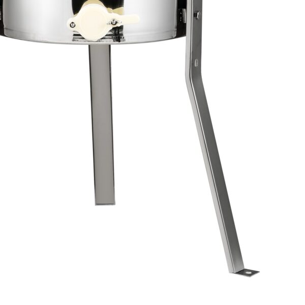 VEVOR ruční medomet tangenciální odšťavňovač nerez 3 rámový medomet 45 mm medový ventil diagonální odšťavňovač 48x16/23cm vel. M - Image 2