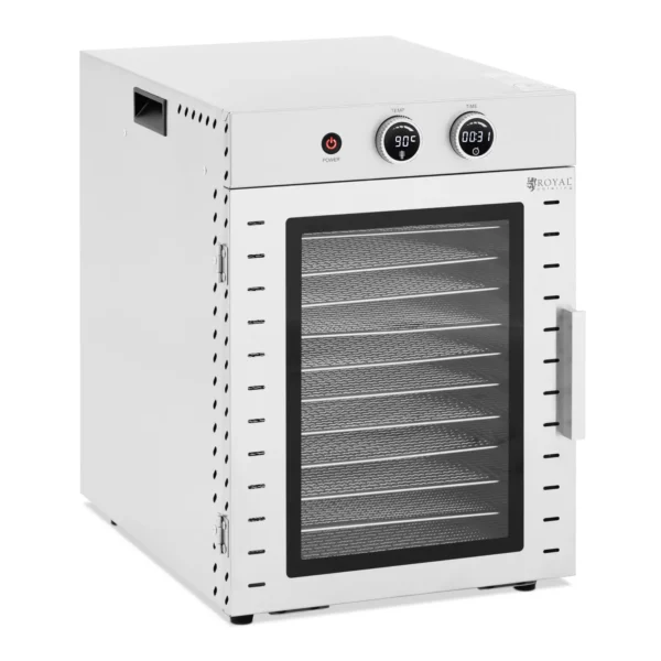 Sušička ovoce - 1000 W - 12 polic - 40 l - Royal Catering