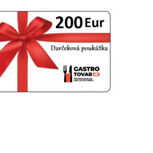 Darčeková poukážka v hodnote 200€