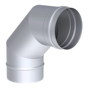 Uhlová rúra - 90° pevná - z nehrdzavejúcej ocele - Ø 250 mm