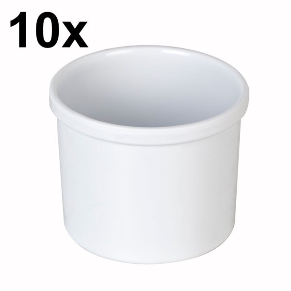 (10 kusov) Melamínová misa pre Etažér/ Buffet stojan - Výška: 100 mm - Image 2