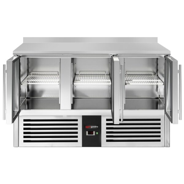 Chladiaci pult - 1370 x 700 mm - 3 x sklenené dvere - Image 4