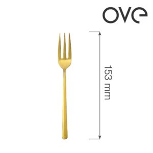 Vidlička na tortu Amarone Gold, OVE, 153 mm, 1 ks