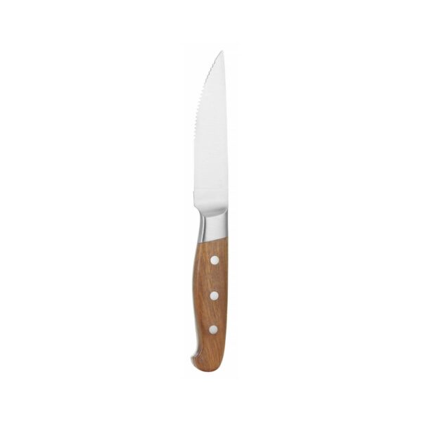 Steakový nôž 260 mm, sada 6 ks v darčekovom balení, RUŽOVÉ DREVO, 1 ks - Image 2