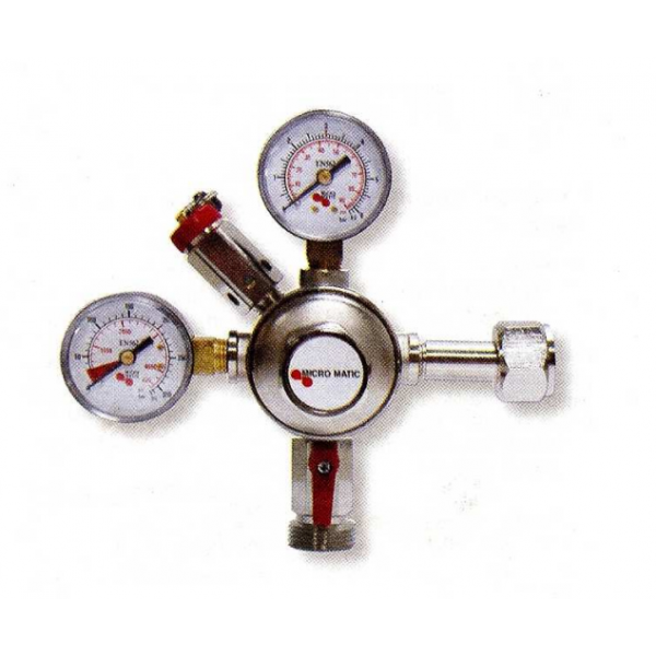 Redukčný ventil CO₂ 4 BAR s 1/2″ závitom a spojkou PI451214FS