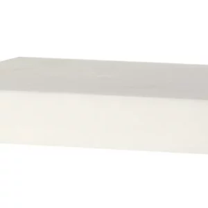 Řeznický blok HDPE, HENDI, Bílá, 500x400x(H)80mm