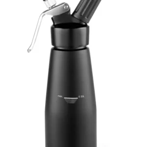 Láhev na šlehačku , HENDI, Kitchen Line, 0,5L, Černá, ⌀80x(H)260mm