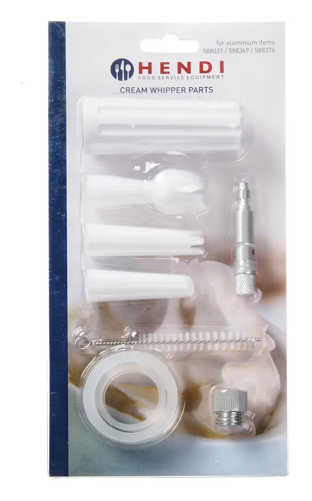 Náhradní díly na sifonové láhve na šlehačku, HENDI, Kitchen Line, Kitchen Line, 120x30x(H)240mm