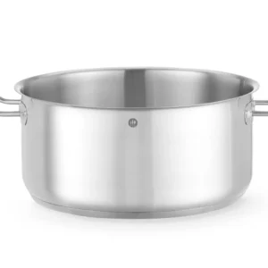 Nízký hrnec na vaření - bez víka, HENDI, Kitchen Line, 12L, ⌀320x(H)150mm