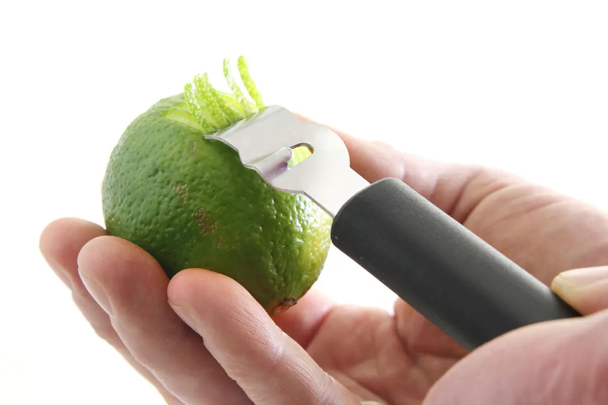 Dekorační nůž na citrusy, HENDI, Černá, (L)155mm - Obrázek 2