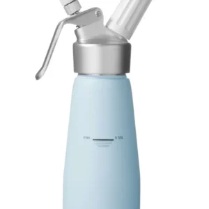 Láhev na šlehačku , HENDI, 0,5L, Pastelově modrá, ⌀80x(H)260mm