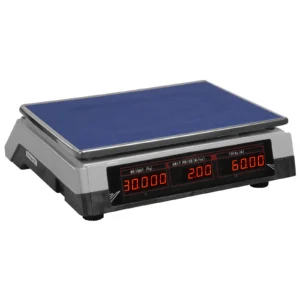Kontrolní váha - 30 kg/2 g - bílá - LED