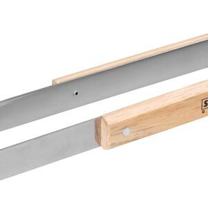 Kleště Strend Pro Grill, BBQ, pro gril, nerezový, 45cm, dřevěná rukojeť