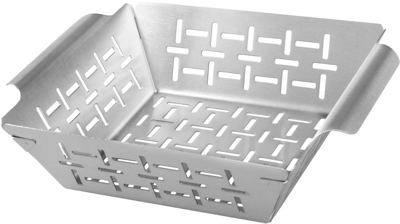 Plech Strend Pro Grill, ke grilování, nerez, 22x18x5,5 cm