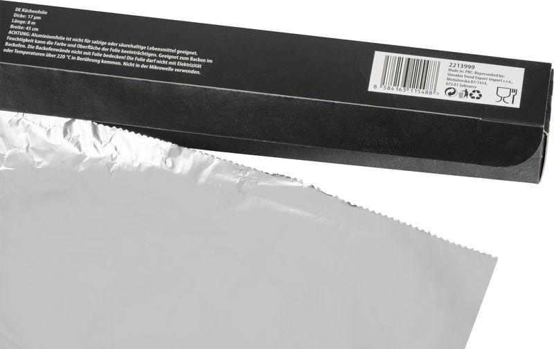 Alobal MagicHome 45 cm, L-8 m, 17 µm, hliníkový, grilovací, EXTRA STRONG - Obrázek 3