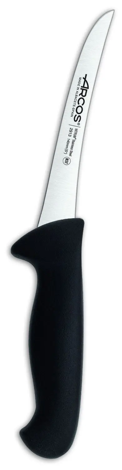 Odkosťovací nůž, zakřivený, série 2900, Arcos, 2900, Černá, (L)278mm