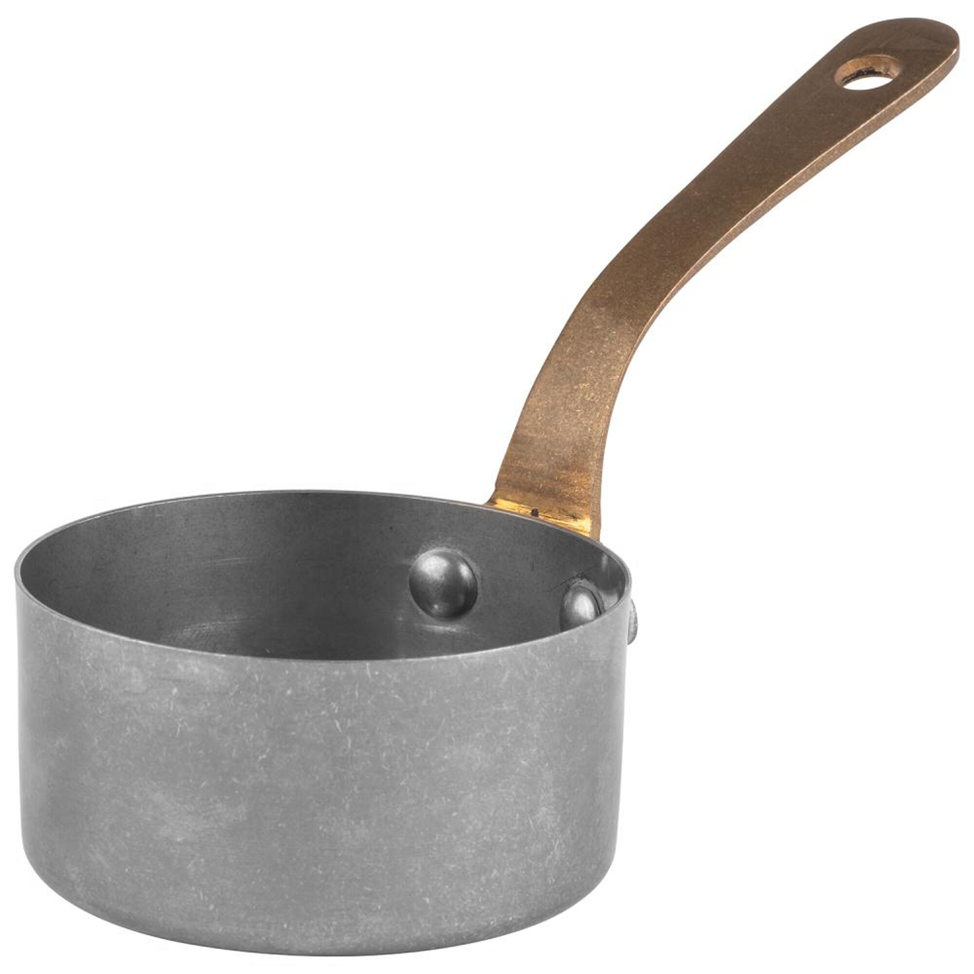 (6 kusů) Hrnec / Servírovací hrnec - VINTARA - Nerezová ocel - 0,12 litru - Ø 70 mm