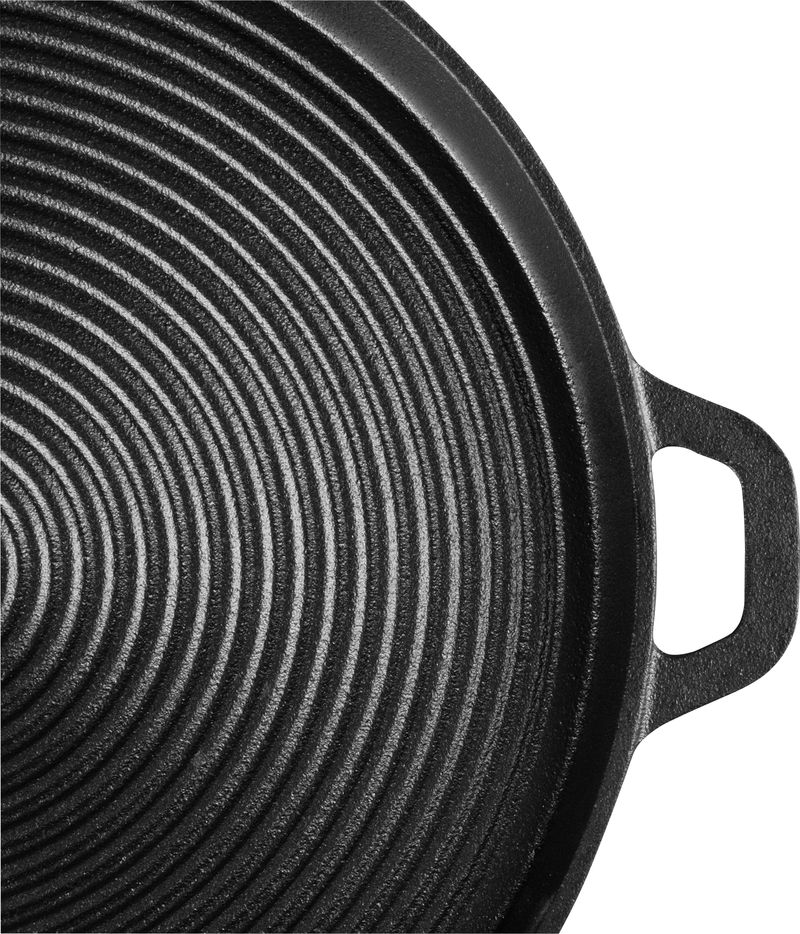 Deska MagicHome Castora line, grilovací, litinová, kulatá, 340x30 mm - Obrázek 2