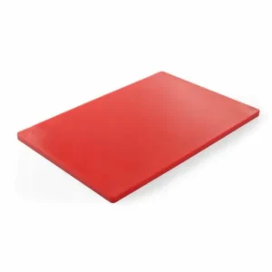 Krájecí destička HACCP GN 1/1, Revolution, Barva: červená Určení: syrové maso, GN 1/1, Červená, 530x325x(H)10mm