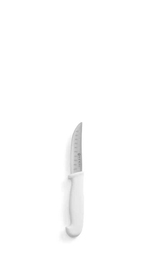 Univerzální nůž s kulatou ocílkou, HENDI, krátký, Bílá, (L)190mm