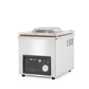 Vakuový balící stroj Profi Line - komorový, HENDI, Profi Line, Svařovací lišta 350 mm, 230V/750W, 450x555x(H)480mm