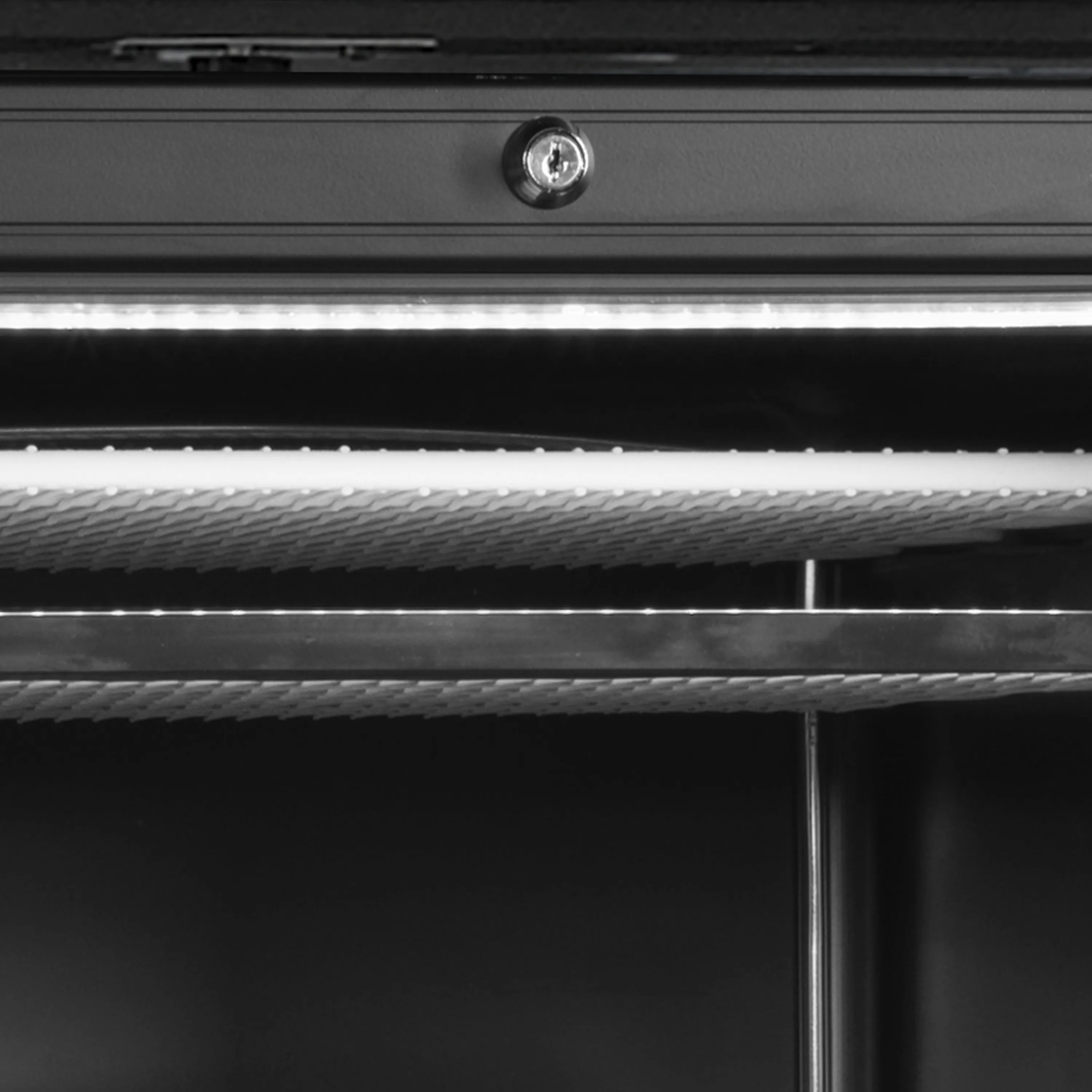 Mrazící skříň – prosklené dveře – 270 L – černá | TEFCOLD UFSC371G Black (Kopie) - Obrázek 3