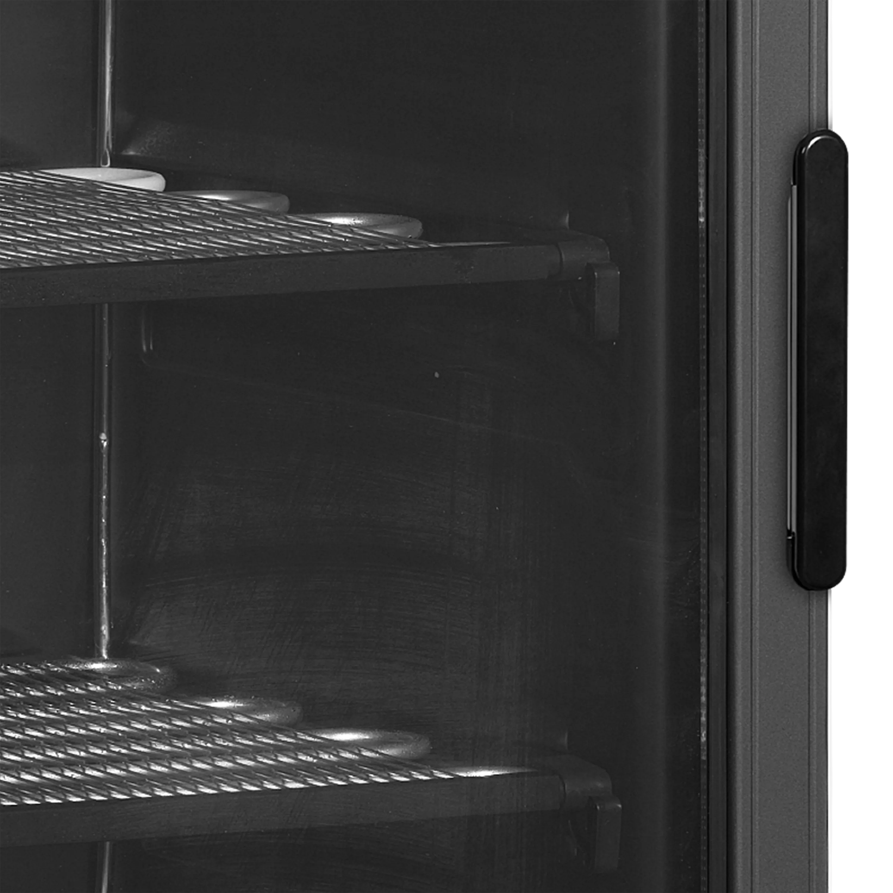 Mrazící skříň – prosklené dveře – 270 L – černá | TEFCOLD UFSC371G Black (Kopie) - Obrázek 4