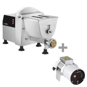 Elektrický stroj na těstoviny - 5 kg/h - 250 wattů - Ø 50 mm - včetně kráječe těstovin