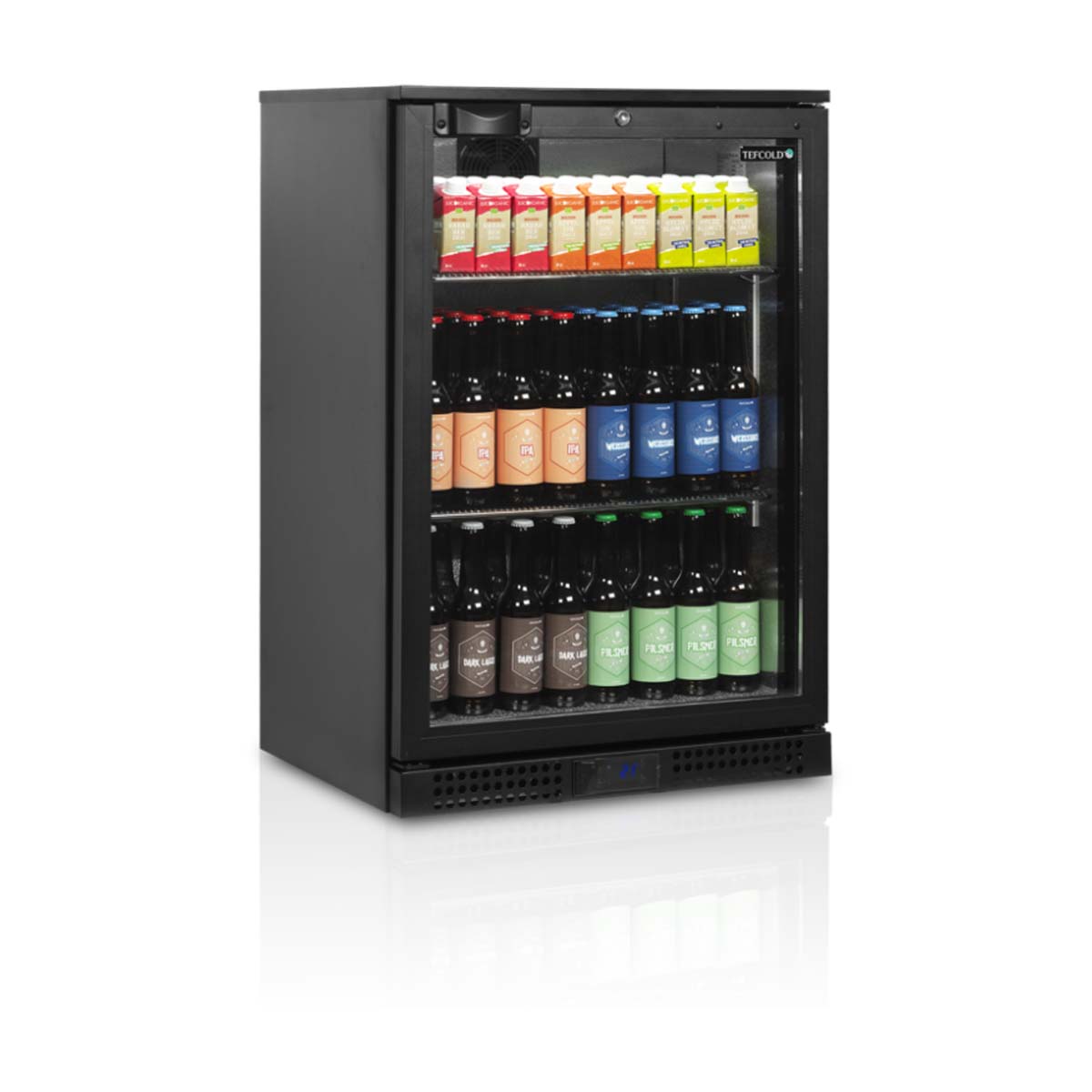 Mini chladnička – 3 dverová – 278 L – 657 kWh | TEFCOLD DB301H-3 (Kópia) - Obrázek 4