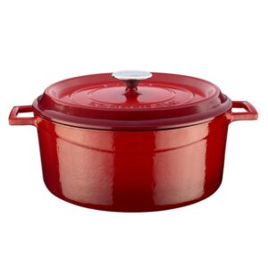 Kulatá litinová zapékací mísa o průměru ( ) 28 cm, 6700 ml