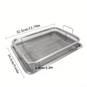 BBQ košík (s rukojetí) na grilování, BBQ klec + BBQ vidlička + hák) (Kopie)