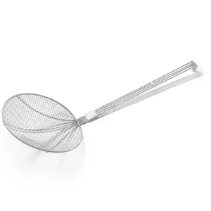 Cedník MagicHome, 24 cm, čtvercové otvory, nerezové cedník (Kopie)
